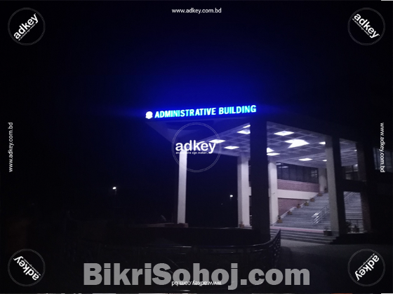 Acrylic SS Letter with LED Sign Maker in Dhaka BD